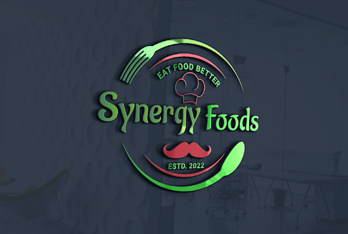 Gig Preview - Design fast food, pizza, burger,bbq, grill and restaurant logo