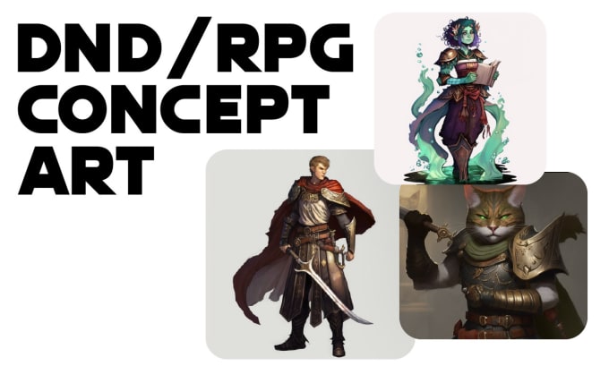 Bestseller - make character and landscape art for your dnd or any rpg