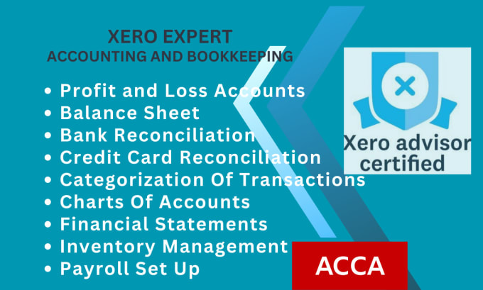 Gig Preview - Do accounting and bookkeeping in xero