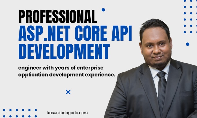 Gig Preview - Develop asp net, asp net core rest api