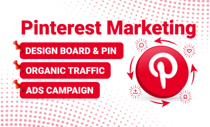 Gig Preview - Be your pinterest marketing manager and ads run