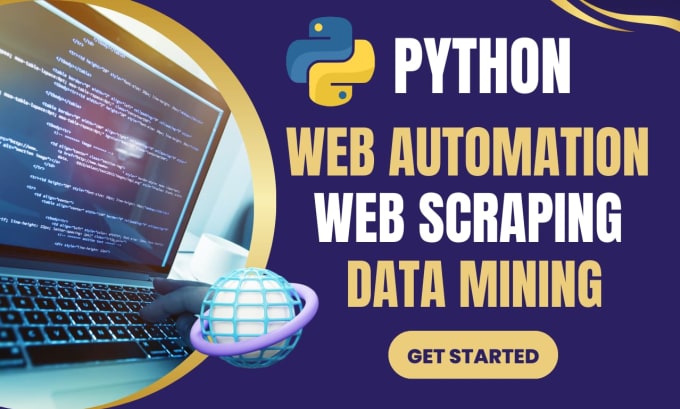 Gig Preview - Do web scraping, data mining from any website in python