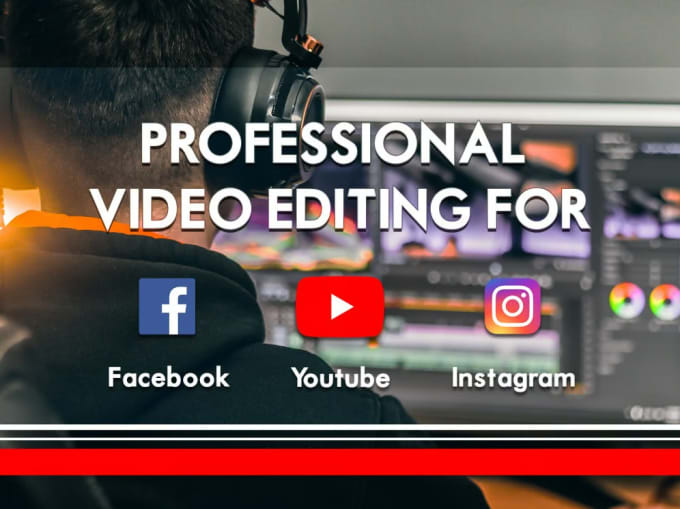 Gig Preview - Do professional youtube video editing within 24 hours