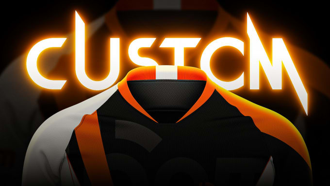 Gig Preview - Design sublimation esports, sports and gaming jersey for you