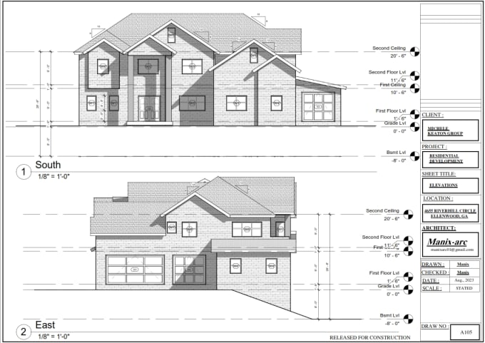 Gig Preview - Make architectural drawing plans for city permit