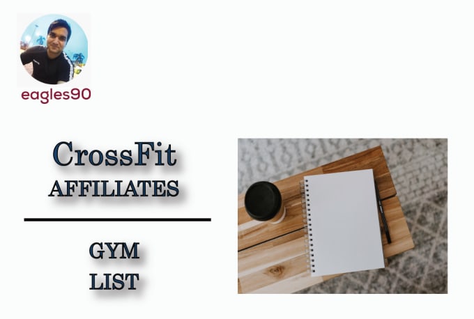 Gig Preview - Create a complete crossfit affiliates email list worldwide