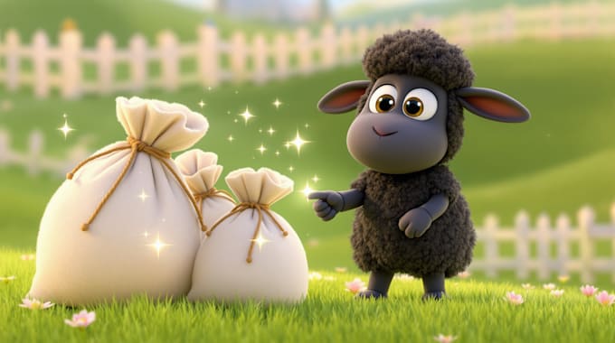 Gig Preview - Create stunning ai animated nursery rhyme songs videos