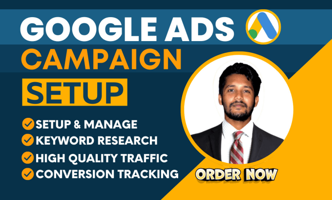 Gig Preview - Setup and manage google ads adwords PPC campaign