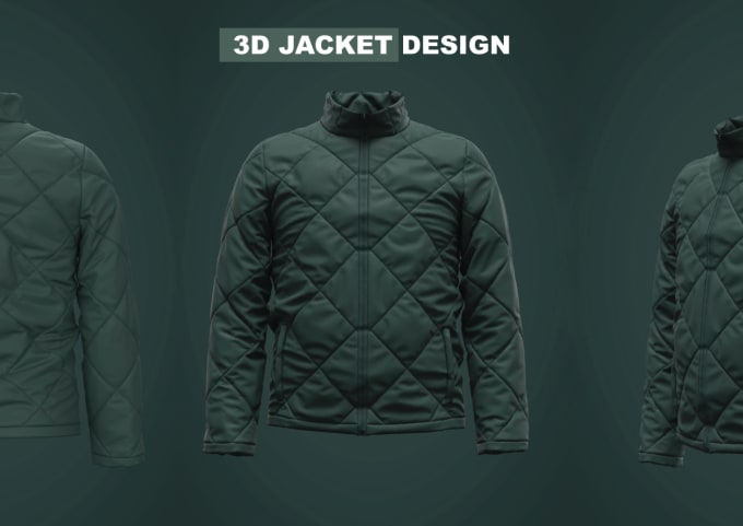 Gig Preview - Do 3d jacket design