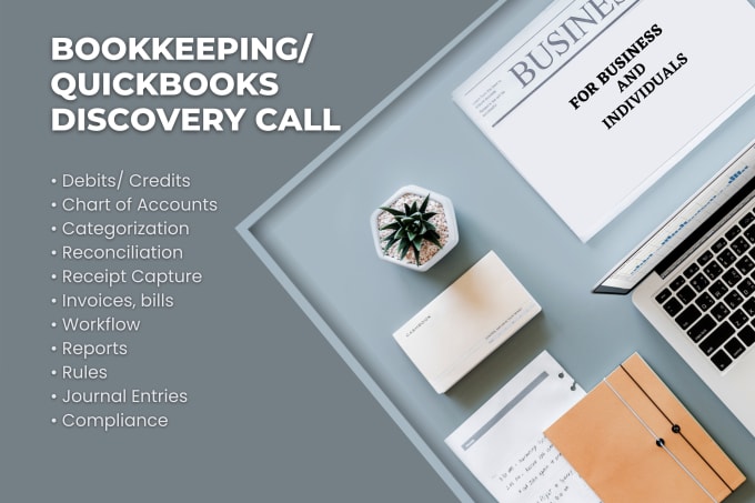 Gig Preview - Have a bookkeeping or quickbooks discovery call