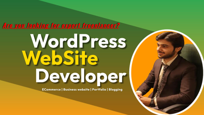 Gig Preview - Design and develop responsive wordpress website or business website