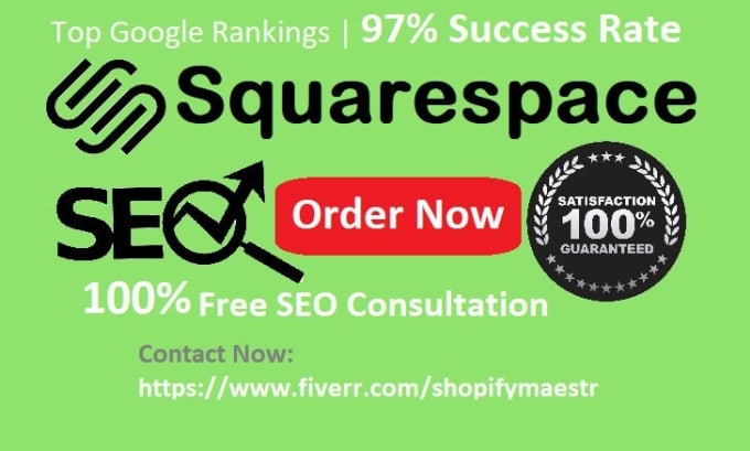 Gig Preview - Do full squarespace SEO marketing for 1st page of google