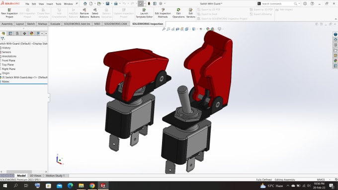 Gig Preview - Provide professional solidworks 3d and 2d modeling services