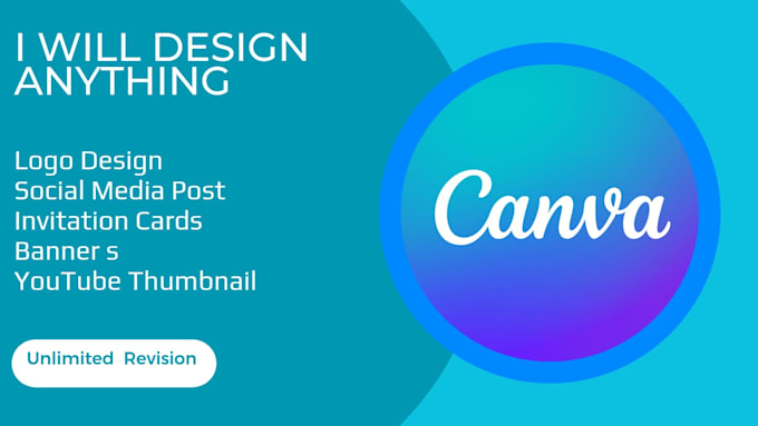 Gig Preview - Provide services using canva