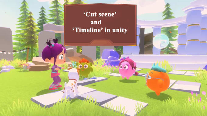 Gig Preview - Create cut scene and timeline in unity using 2d and 3d character