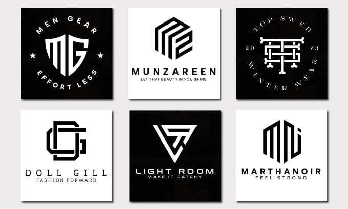 Gig Preview - Create apparel urban clothing brand and monogram logo