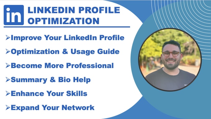 Gig Preview - Optimize your linkedin profile