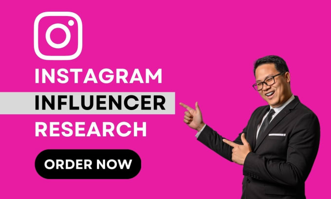 Gig Preview - Find effective instagram influencers for your brand growth