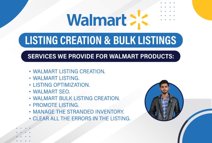 Gig Preview - Do listing creation and walmart bulk listing