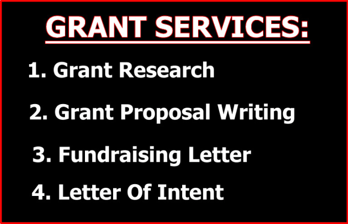 Gig Preview - Do grant research and grant proposal writing for you