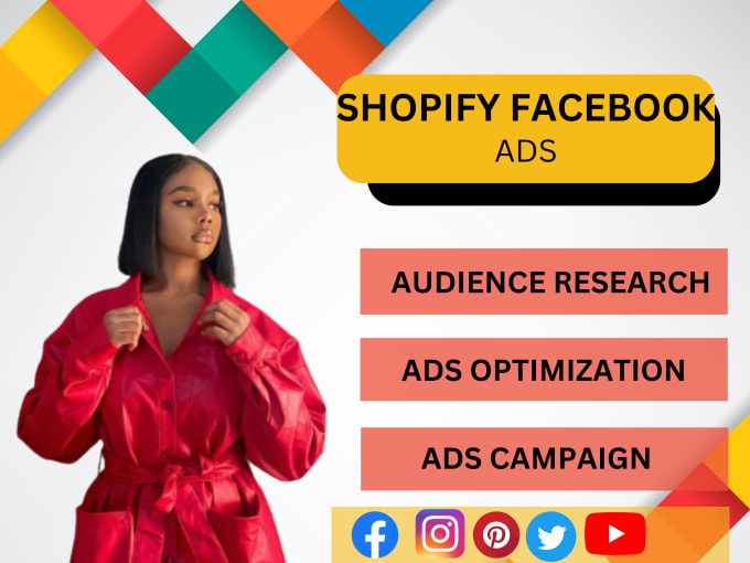 Gig Preview - Do shopify facebook ads facebo0k marketing instagram ads campaign