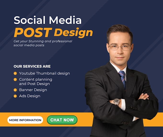 Gig Preview - Be your social media post designer beautiful and engaging social media posts