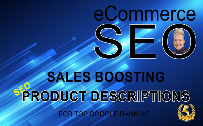 Gig Preview - Do ecommerce SEO and write product descriptions for top rank