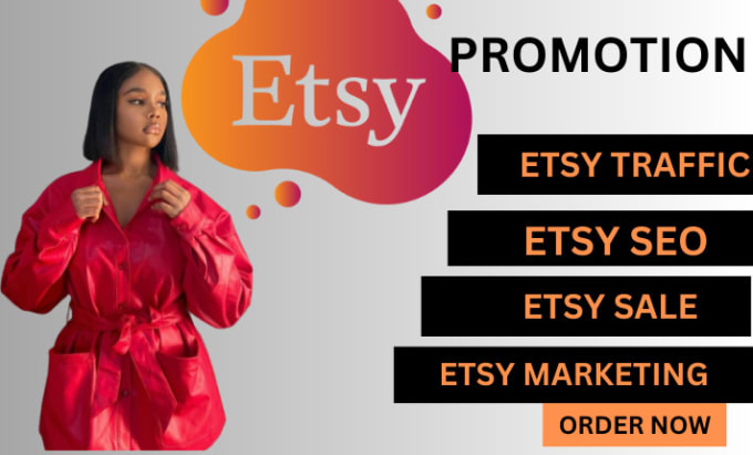 Gig Preview - Do etsy store promotion seo etsy shop marketing for sales