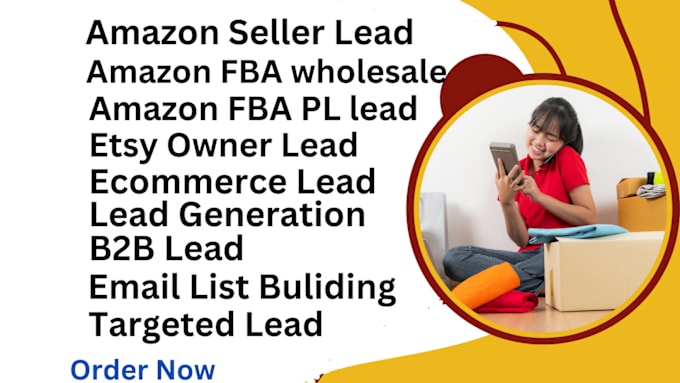 Bestseller - amazon seller and ecommerce email list lead generation