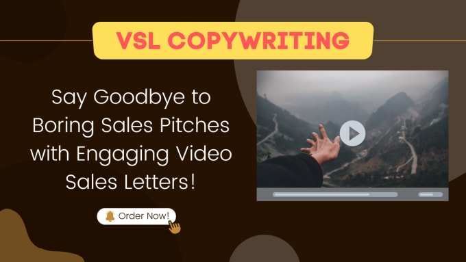 Gig Preview - Write persuasive video sales letter vsl copywriting