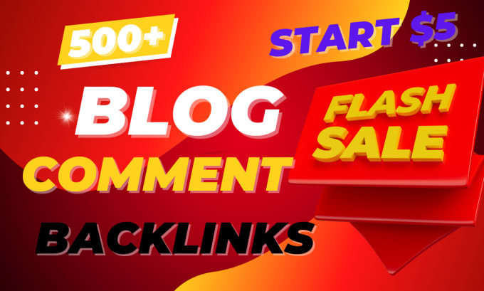 Gig Preview - Do HQ blog comment backlinks for more traffic