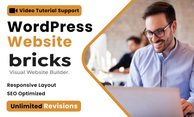 Gig Preview - Build wordpress website with bricks builder