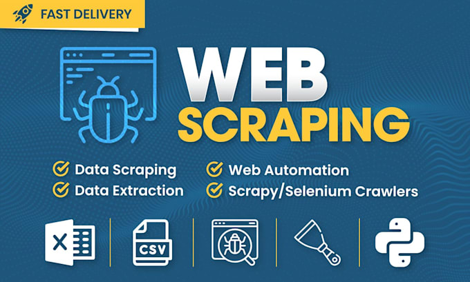 Bestseller - do web scraping, data mining and data scraping with python