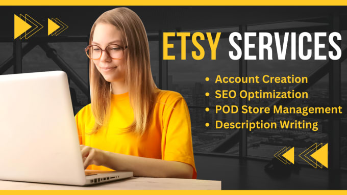 Gig Preview - Do etsy product listings, SEO titles tags and manage store