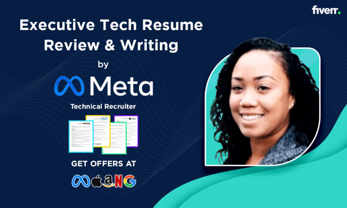 Gig Preview - Write your tech senior, director, vp, svp, or executive resume