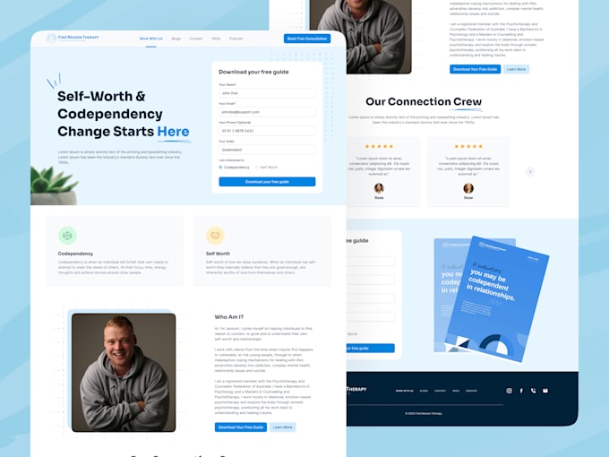 Bestseller - design a responsive website landing page in figma