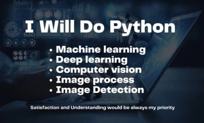 Gig Preview - Offer python machine learning, image processing, and computer vision