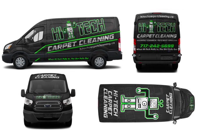 Gig Preview - Make professional car wrap, van wrap, and vehicle wrap design