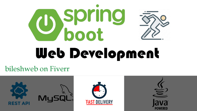 Gig Preview - Be develop your java spring boot, rest API project