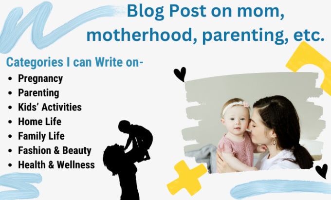 Gig Preview - Write content for your mom and other parenting blogs