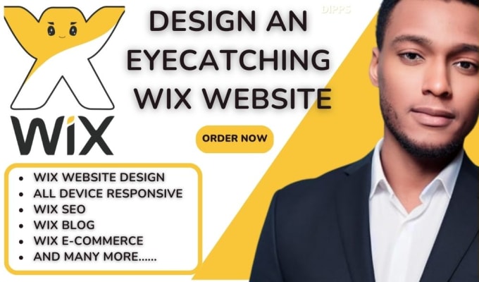 Gig Preview - Design or redesign a wix website