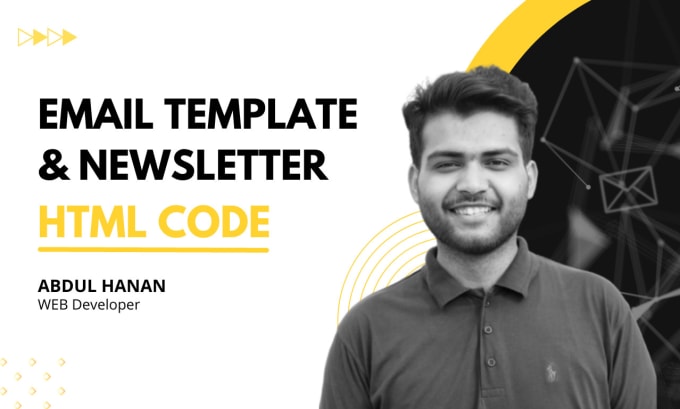 Gig Preview - Do custom HTML email template and newsletter creation