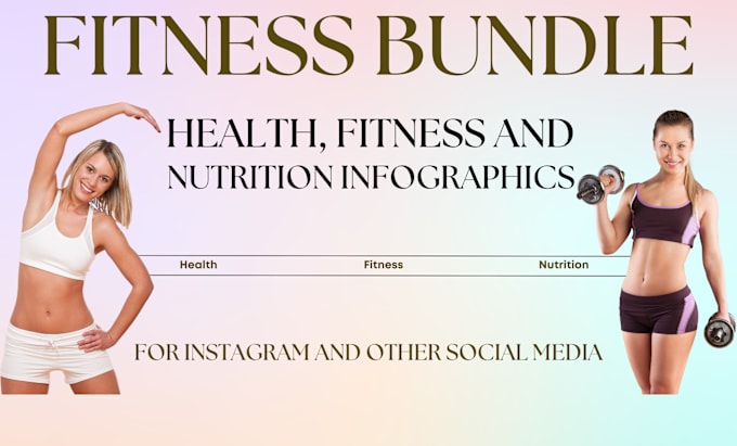 Gig Preview - Design custom health and fitness infographics for instagram