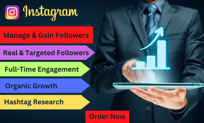 Gig Preview - Do super fast organic instagram growth to maximize followers and engagement