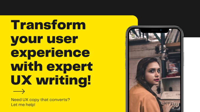 Gig Preview - Write compelling copy for your website, app, or software as UX writer