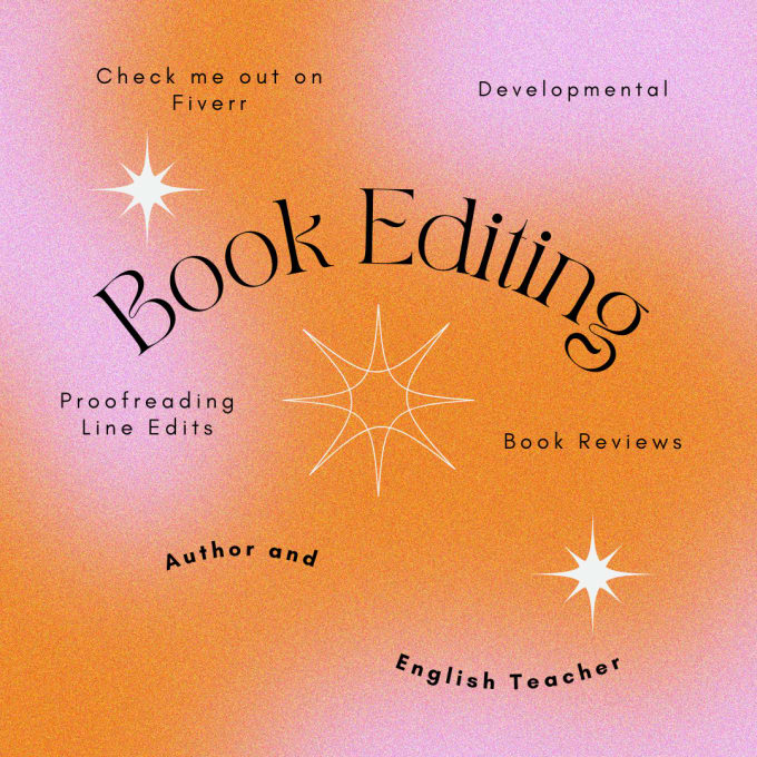 Gig Preview - Developmentally edit your book