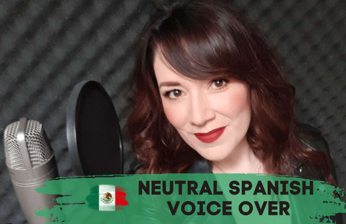 Gig Preview - Record a pro voice over in spanish or english