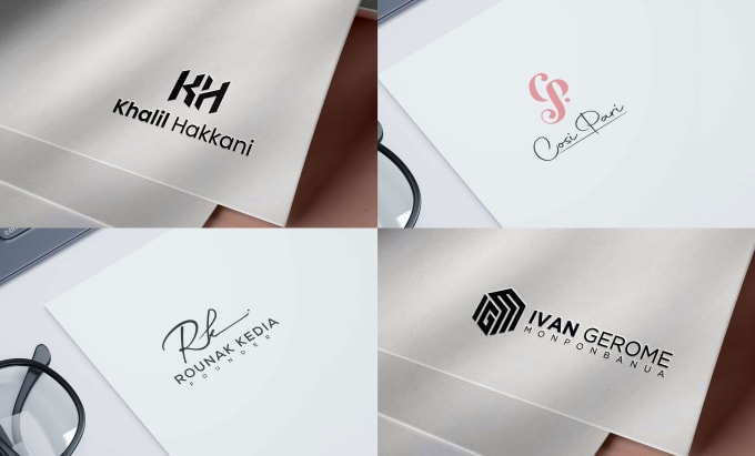 Gig Preview - Design personal brand name, initial letter logo, monogram