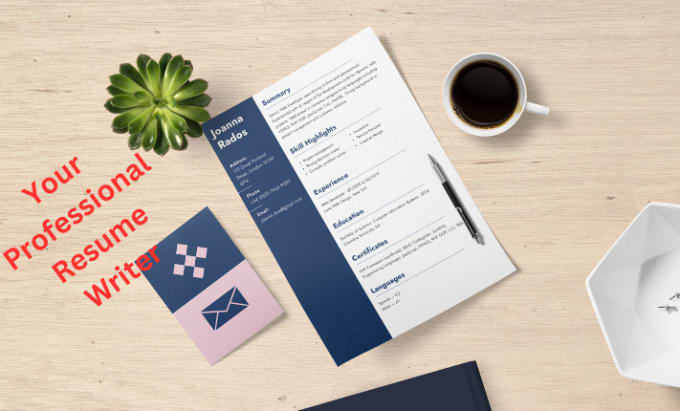 Bestseller - make one page professional supply chain resume