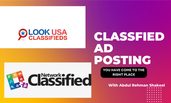 Gig Preview - Submit 50 classified ads on top classified ads sites